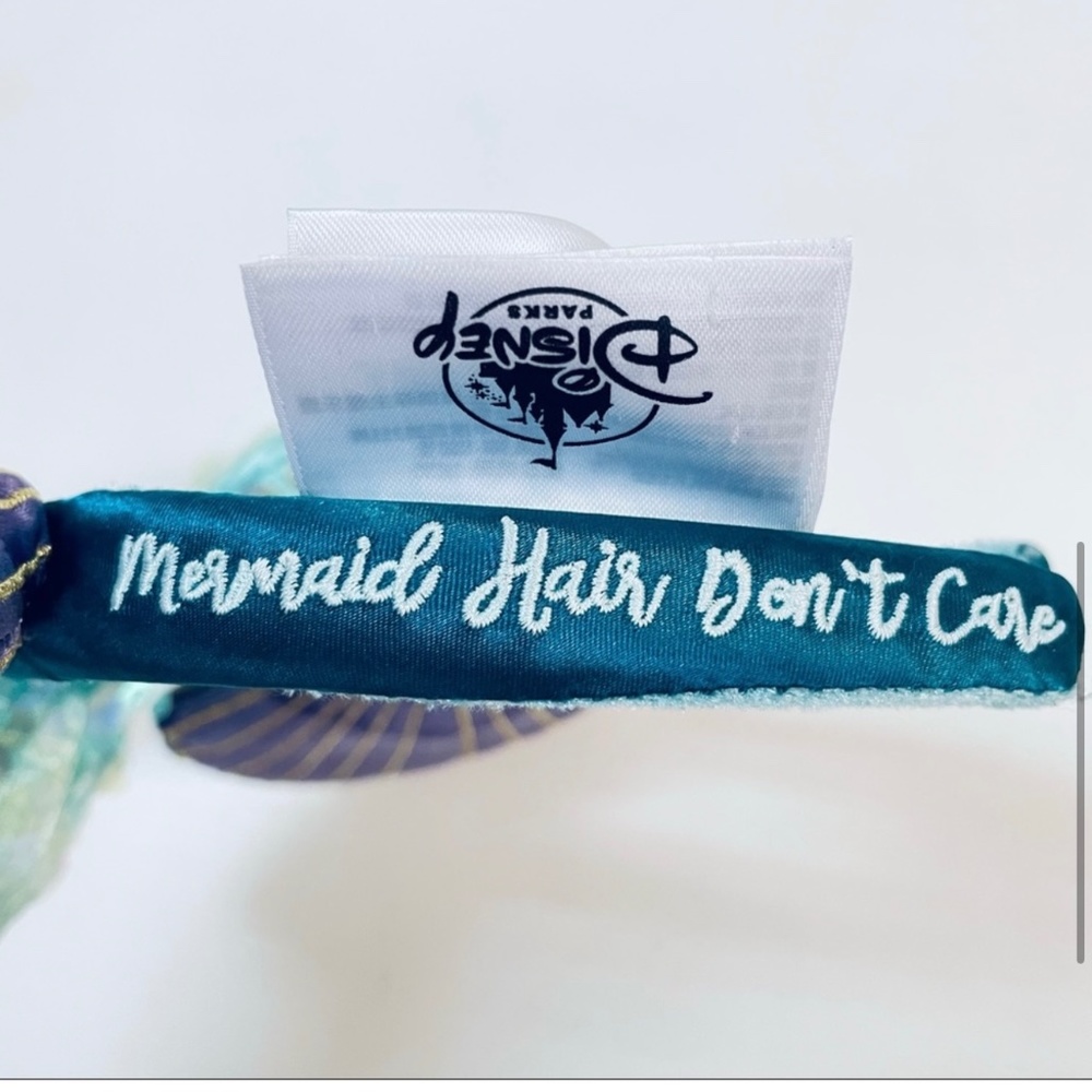 - little mermaid ear   Headband swims in the Disney park.  New - Picture 4 of 7